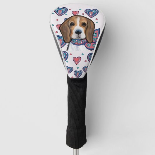 Beagle        golfheadcover (Voorkant)