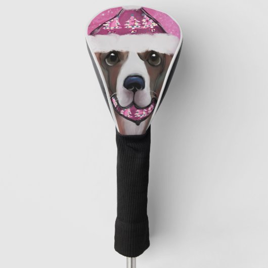 Beagle Golfheadcover (Voorkant)