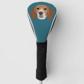 Beagle Golfheadcover (Voorkant)