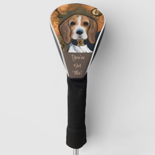Beagle Golfheadcover (Voorkant)