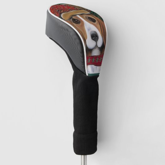 Beagle Golfheadcover (Schuin)