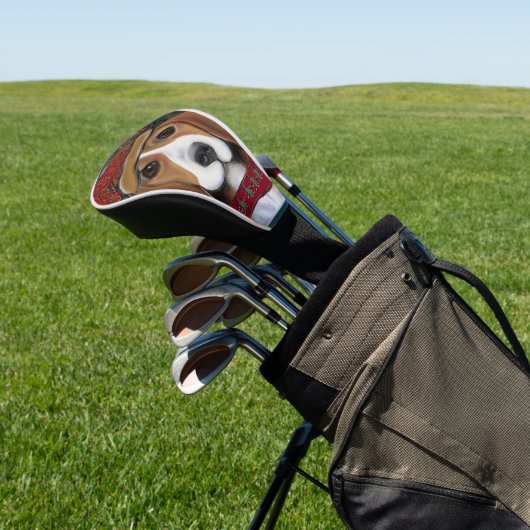 Beagle Golfheadcover (Insitu)