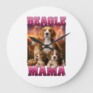 Beagle  grote klok