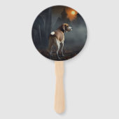 Beagle Halloween eng Handwaaier (Voorkant)