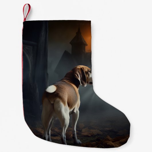 Beagle Halloween eng Kleine Kerstsok (Voorkant)