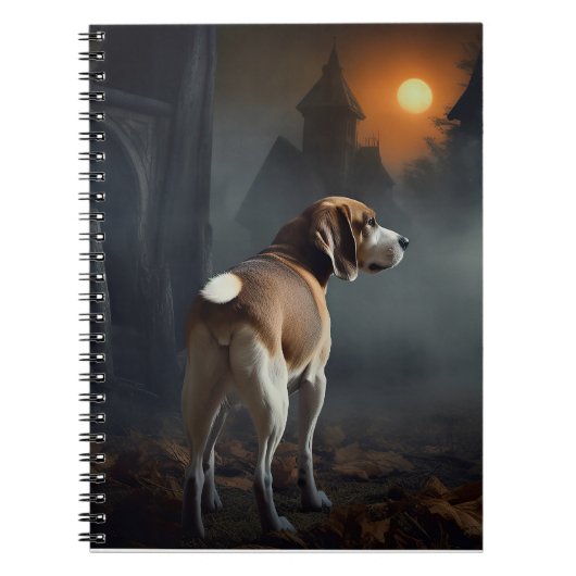 Beagle Halloween eng Notitieboek (Voorkant)