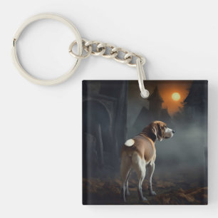Beagle Halloween eng Sleutelhanger