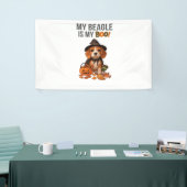 Beagle Halloween Kostuum Mijn Beagle is mijn Boo D Spandoek (Beurs)