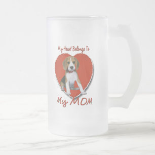 Beagle Heart behoort tot het MOM Matglas Bierpul