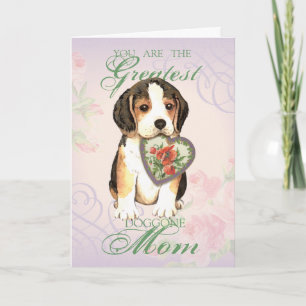 Beagle Heart mama Kaart