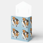 beagle hond bedankdoosjes (Geopend)