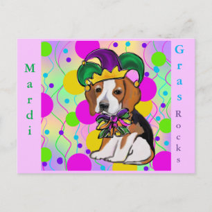 Beagle hond briefkaart