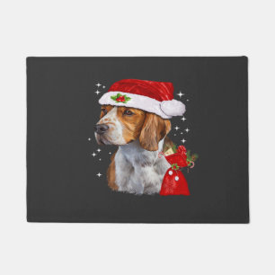 Beagle hond Kerst T-shirt hond familie Kerst Deurmat