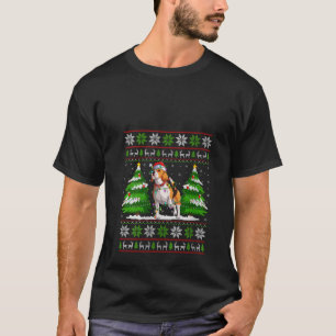 Beagle Hond Kerstverlichting Kerstmis Lelijke Trui T-shirt