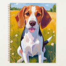 Beagle-hond kunstschilderij