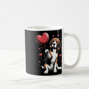 Beagle-hond Valentijnsdag-hondebezitter Valentijn Koffiemok