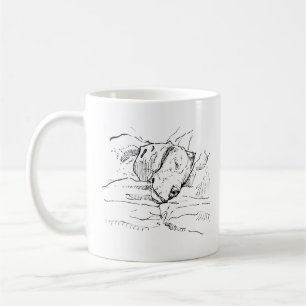Beagle-hondenliefhebber Illustratie  Koffiemok