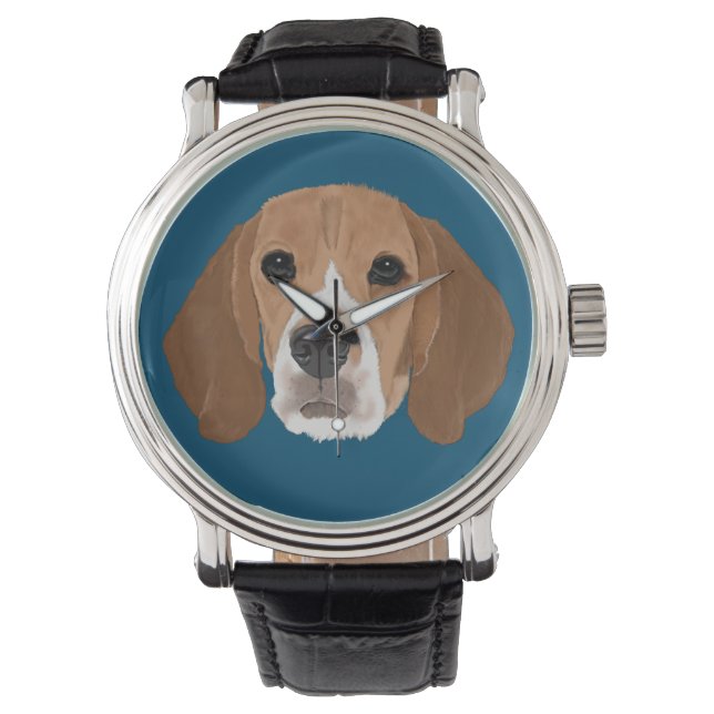 Beagle Horloge (Voorkant)