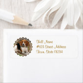 Beagle Hound Dog Mailing Label (Insitu)