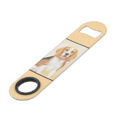 Beagle Hound Dog Peinture Animal Art original (Dos Angle)