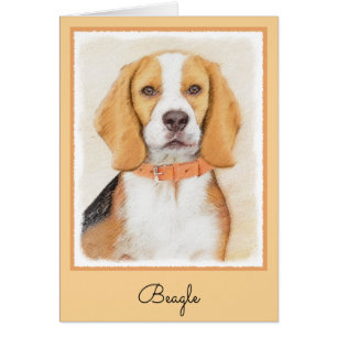 Beagle Hound Dog Schilderij Originele dierlijke ku