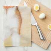 Beagle Hound Dog Schilderij Originele dierlijke ku Theedoek (Quarter Fold)