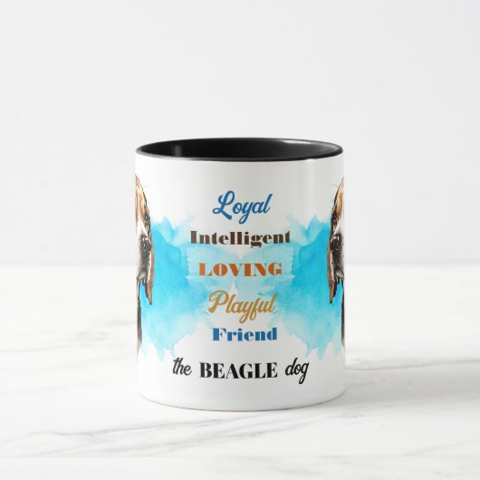 Beagle Hound Hond Trouwe Vriend Mok (Midden)