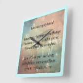 Beagle Hound Pet Memorial Wall klok (Hoek)