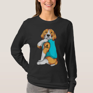 Beagle I Love Mam Apparel, Dog Mam Gifts Womens T-shirt