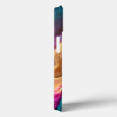 Beagle in een roze Pet Case-Mate iPhone Case (Achterkant / Rechts)