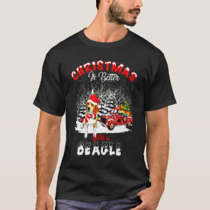 Beagle is beter om licht rond te trekken. t-shirt