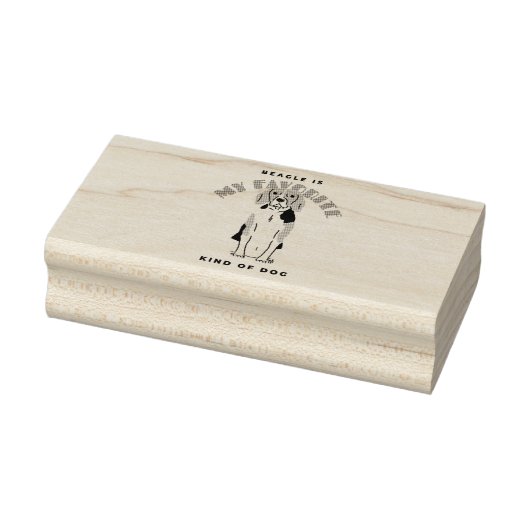 BEAGLE IS MIJN FAVORIETE SOORT DOG RUBBERSTEMPEL (Stempel)