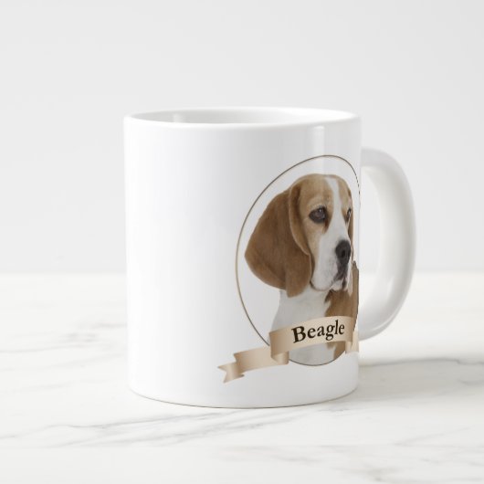Beagle Jumbo Mok (Voorkant rechts)