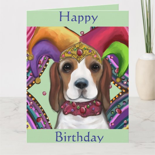 BEAGLE  KAART (Voorkant)