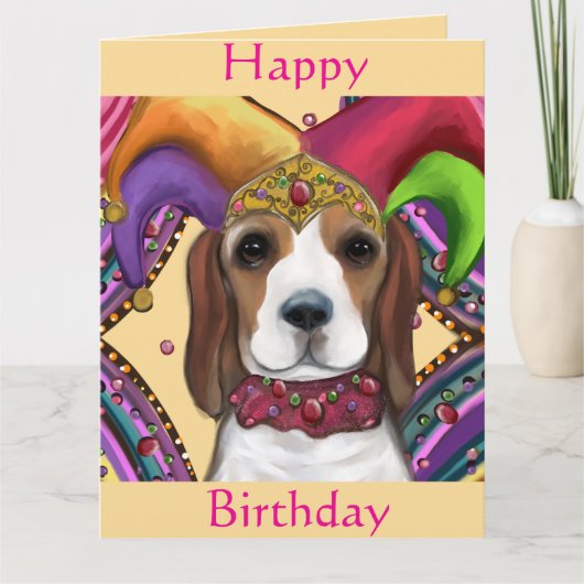 BEAGLE KAART (Voorkant)