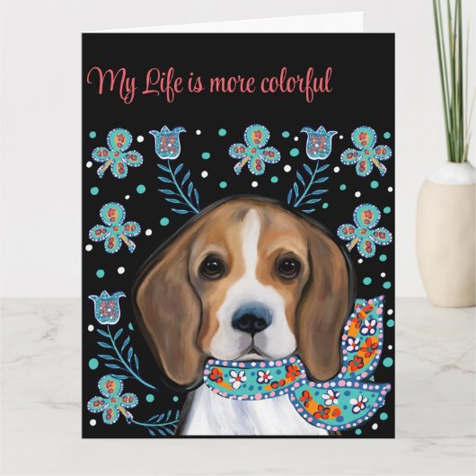 Beagle Kaart (Voorkant)