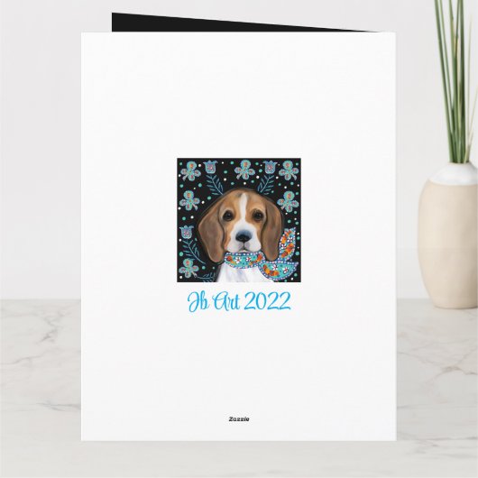 Beagle Kaart (Achterkant)