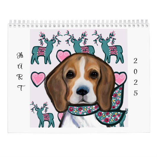 Beagle Kalender (Achterkant)