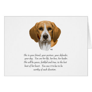 Beagle keepsake