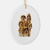 Beagle Keramisch Ornament (Rechts)