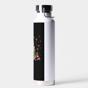 Beagle Kerst Grappige T-shirts Beagle Kerstboom Ho Waterfles