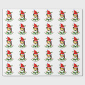 Beagle kerst Merry Cadeaupapier (Vlak)