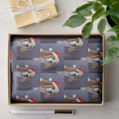 Beagle kerstkerstcadeaupapier tissuepapier (Geschenk)