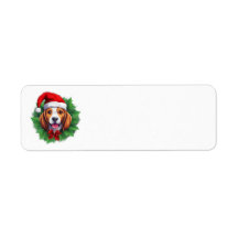 Beagle kerstkrans
