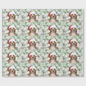Beagle Kerstmis Cadeaupapier (Vlak)