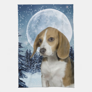 Beagle Kitchen Towel Theedoek