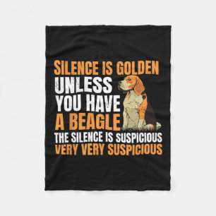 Beagle kleine geurhond jagen huisdier fokker stilt fleece deken