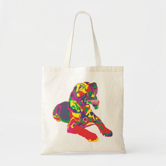Beagle kleur tote bag (Voorkant)