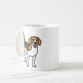 Beagle Koffiemok (Voorkant links)