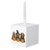 Beagle kubus ornament (Achter hoekig)